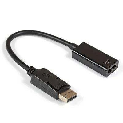 Кабель-переходник EXEGATE EX284921RUS, DisplayPort (M) — HDMI (F), 0.15 м