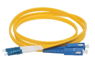 Патч-корд оптический ITK FPC09-LCU-SCU-C2L-5M, OS2 9/125, LC/UPC-SC/UPC, Duplex, 5 м