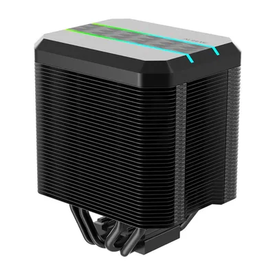 Кулер для процессора ALSEYE M90-B, 4×6 мм тепловые трубки, 92 мм, 185 Вт, RGB