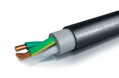 Кабель силовой ПожТехКабель 440-007, ППГнг(А)-HF 2×1,5, 0,66 кВ