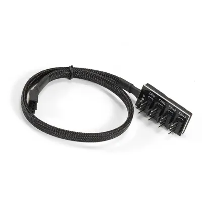 Разветвитель питания ExeGate EX-CC-4p4xF-0.3, 4-pin на 4×4-pin, 0,3 м