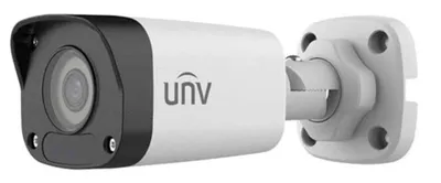 Видеокамера IP цилиндрическая Uniview IPC2124LB-ASF40K-A, 4 Мп, 4 мм, ИК до 30 м, IP67