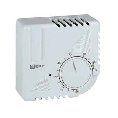 Термостат EKF thermo-no-nc-wall, NO/NC, 16А, 230В, IP20