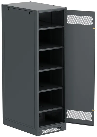 Шкаф аккумуляторный ITK LB05-20H69-M, 2000×600×950 мм, черный