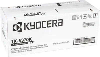 Тонер-картридж KYOCERA TK-5370K (1T02YJ0NL0), чёрный, 7000 страниц