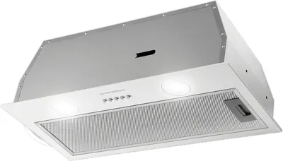 КА-00032799 Вытяжка встраиваемая Maunfeld UNO 60 POWER белый управление:  кнопочное (1 мотор)