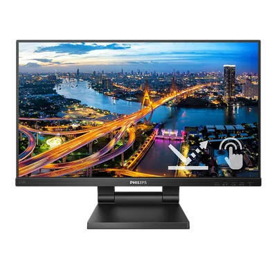 Монитор Philips 242B1TC/01-NC1, 23,8" IPS Full HD 1920x1080, 75 Гц, сенсорный, USB-хаб 3.2
