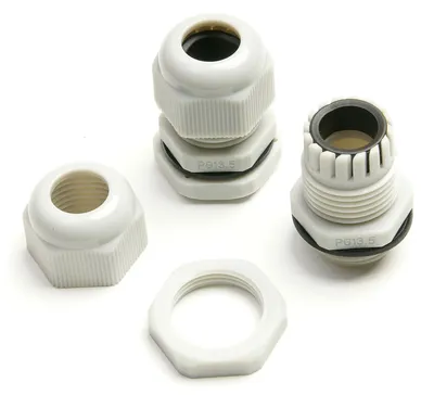 Кабельный ввод Cabeus PG-13.5, D6-12 мм, IP68, серый