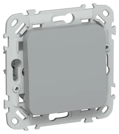 Выключатель IEK FLITE FI-V13-0-10-K03, 1-клавишный перекрестный, 10 А, серый