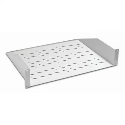 Полка консольная Datarex DR-412210, 19", 2U, 350 мм, 25 кг, серый