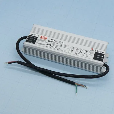 Драйвер Mean Well HLG-320H-24, AC/DC LED, 320.16Вт, в корпусе