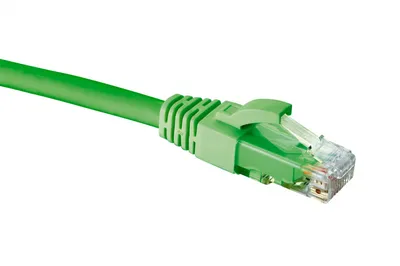 Патч-корд Eurolan 21D-U5-03GR, Cat.5e, U/UTP, 3м, зелёный
