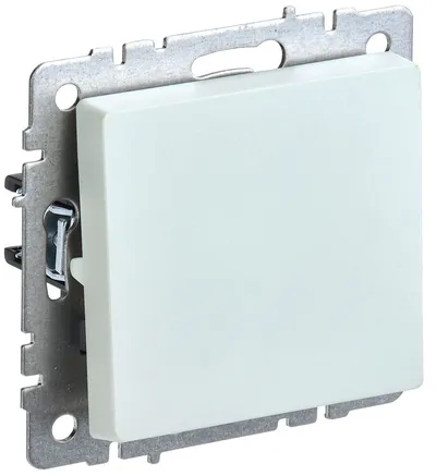 Выключатель ИЭК BRITE BR-V12-0-10-K36 проходной 1-клавишный, 10 А, IP20
