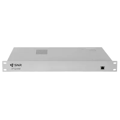 Модулятор SNR SNR-IPQAM-16, 16 каналов DVB-C, IP-мультиплексор и скремблер