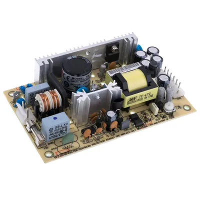 AC-DC Mean Well RPS-45-12, мед., 45.6Вт, 12В/3.8А, открытая плата