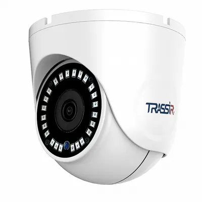 IP-камера TRASSIR TR-D8121IR2 v6 (D) 2.8, 2Мп, уличная, 2.8мм, ИК 25м, IP66, PoE