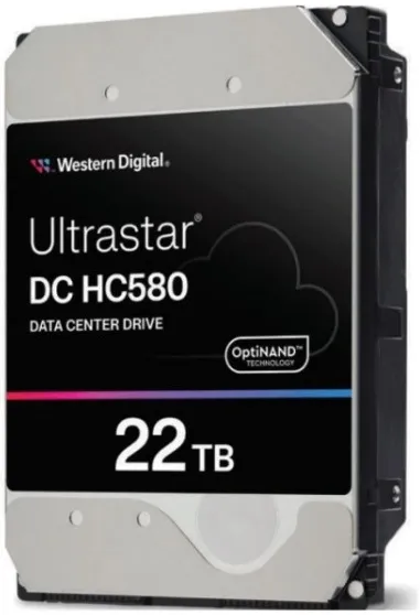 Жесткий диск Western Digital Ultrastar DC HC580, 22 ТБ, 3.5", SATA III, 7200 об/мин