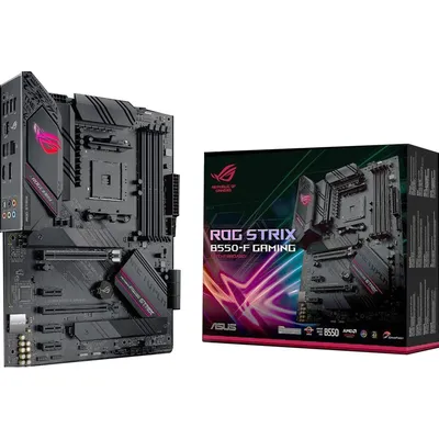 Материнская плата ASUS ROG STRIX B550-F GAMING, AM4, B550, 4×DDR4, ATX