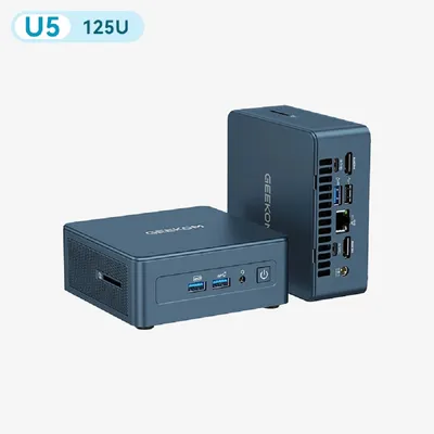 Мини-ПК Geekom IT12, Intel Core Ultra 5 125U, 16 ГБ DDR4, 512 ГБ, Windows 11 Pro