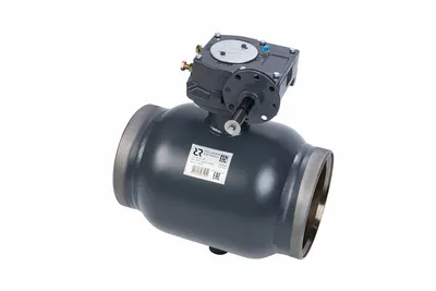 Кран шаровой Ридан RJIP Premium WW 065N0156GR, DN200, PN25, приварной, с редуктором