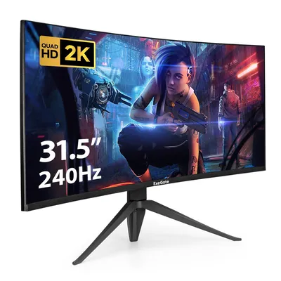 Монитор ExeGate Combat EC3207TA, 31.5" WQHD 2560x1440 240 Гц, VA Curved R1500, 1 мс