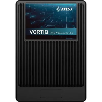 Твердотельный накопитель MSI VORTIQ E41XHYV6N-S, 7.68 ТБ, U.2, PCIe 4.0, 7400 МБ/с
