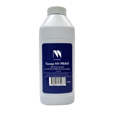 Тонер NV Print NV-252-PR-250GY для HP 252, жёлтый, 250 г