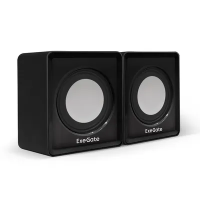 Акустическая система ExeGate Disco 140 Black EX287057RUS, 2.0, 2×3 Вт, USB-питание