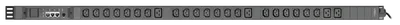 Блок распределения питания Tesla Power TP-BASIC-20A04B-32L3, 20×C13, 4×C19, вход IEC60309 32A 3P+N+PE, вертикальный