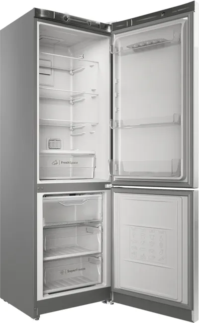 Холодильник Indesit ITS 4180 XB, двухкамерный, 220+78 л, No Frost