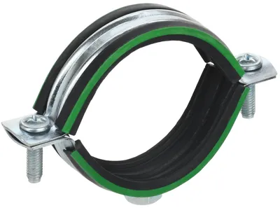 Скоба IEK ELASTA ET-MP40D-SK-059-02-040, d 60–65 мм, сталь с резиновым уплотнителем