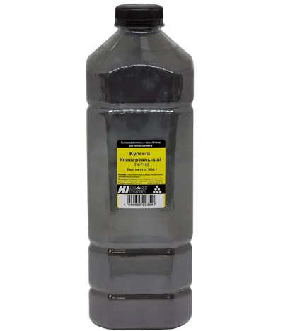 Тонер Hi-Black универсальный для Kyocera TK-7105, Bk, 900 г, канистра