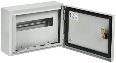 Щит распределительный IEK MKM14-N-12-54-Z-G, 12 модулей, 240×330×120мм, IP54