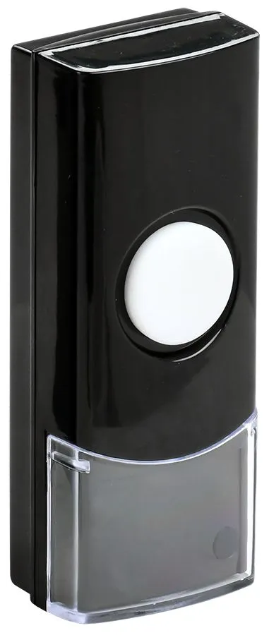 Кнопка для звонка IEK КЗБ2 EZD21D-KZ-02-K02, IP44, черная