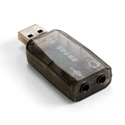 Адаптер ExeGate EX294787RUS, USB 2.0, Jack 3.5