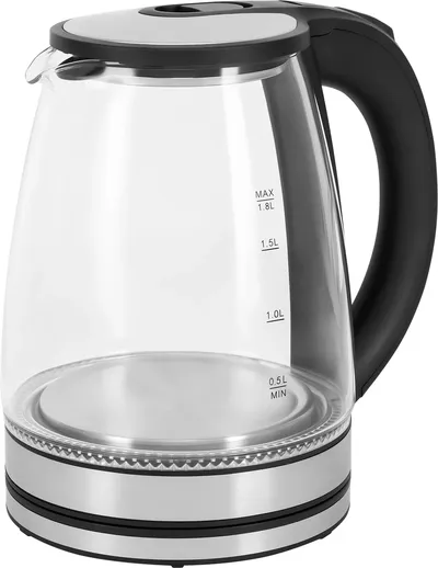 Чайник Vitek VT-WK1080, 1.8л, 2000Вт, стекло