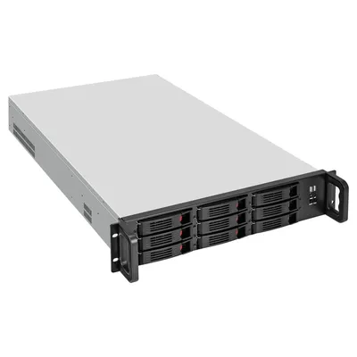 Корпус ExeGate Pro 2U650-HS09 EX296380RUS, 19", 2U, глубина 650 мм, 9×HotSwap