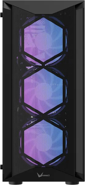 Корпус Formula V Air Power G1 Black, ATX, 3×120mm ARGB