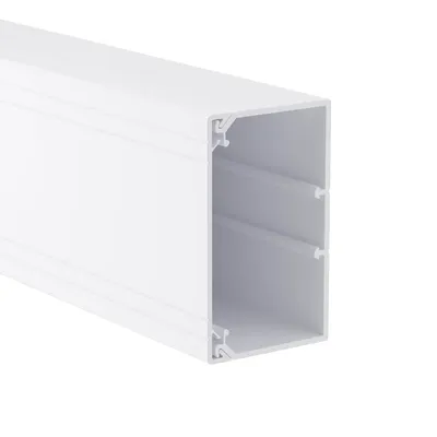 Кабель-канал DKC 01786, 100×60мм, L2000, с крышкой, с направляющими