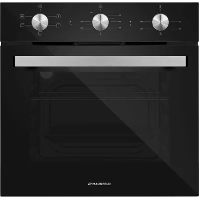 Духовой шкаф Maunfeld AEOC6050BM, электрический, 60 см, 60л, 5 режимов, черный