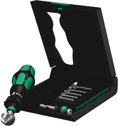 Набор зенковок WERA 845/8 WE-104655, HSS, 90°, 6,3–20,5 мм, 8 предметов