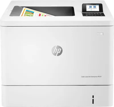 Принтер HP 7ZU81A (Color LaserJet Enterprise M554dn), A4, цветной, 33ppm, Ethernet
