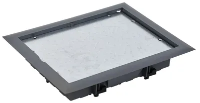 Лючок напольный IEK PM-LN10-00-K03, ONFLOOR, закрытый, IP30