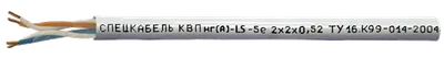 Кабель Спецкабель 1773, LAN U/UTP 1x2x0.52 кат.5е нг(А)-LS, 305м