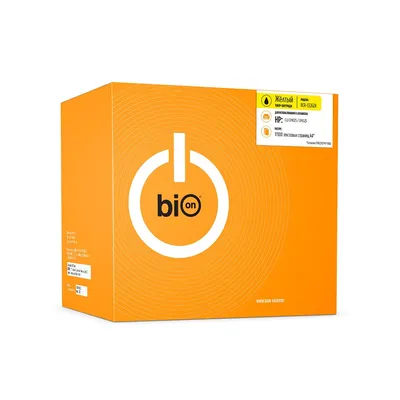 Картридж Bion BCR-CE262A, для HP Color LaserJet CP4025/CP4525/CM4540, желтый, 11000 стр., с чипом