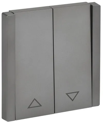 Выключатель для жалюзи IEK FP-V15-0-10-1-K46, 10 А, 220 В, скрытый, IP20, сталь
