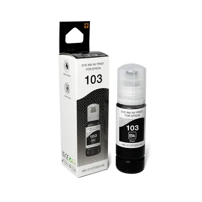 Чернила NV Print NV-C13T00S14A, для Epson L1110/L3100, 70 мл, чёрные