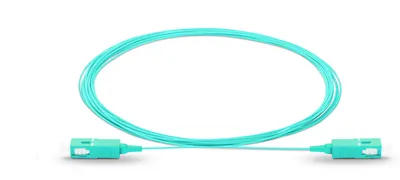 Пигтейл оптический Eurolan 42B-30-SC-03, SC, OM3, 3м, бирюзовый