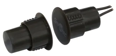 Датчик Smartec ST-DM030NC-BR, магнитоконтактный, НЗ, врезной, зазор 35 мм