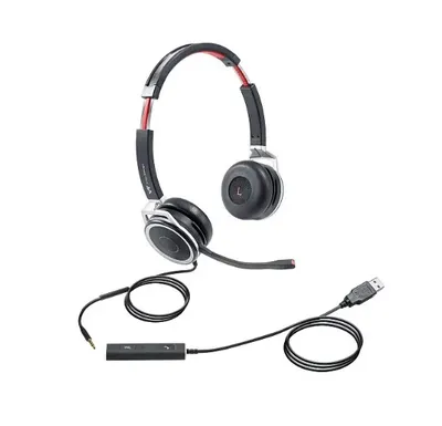 Гарнитура VT X208-D, проводная, дуо, HD-звук, 3,5 мм Jack и USB